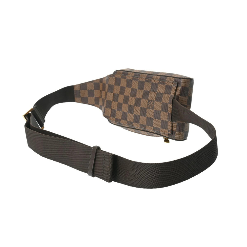 Louis Vuitton Crossbody Body Bag Belt Bum Geronimos Damier Canvas Brown